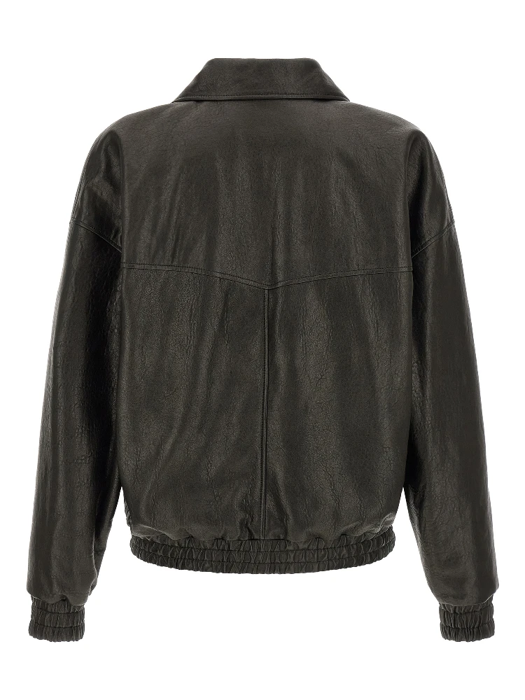 Black Lamb Leather Leather Jacket alternative