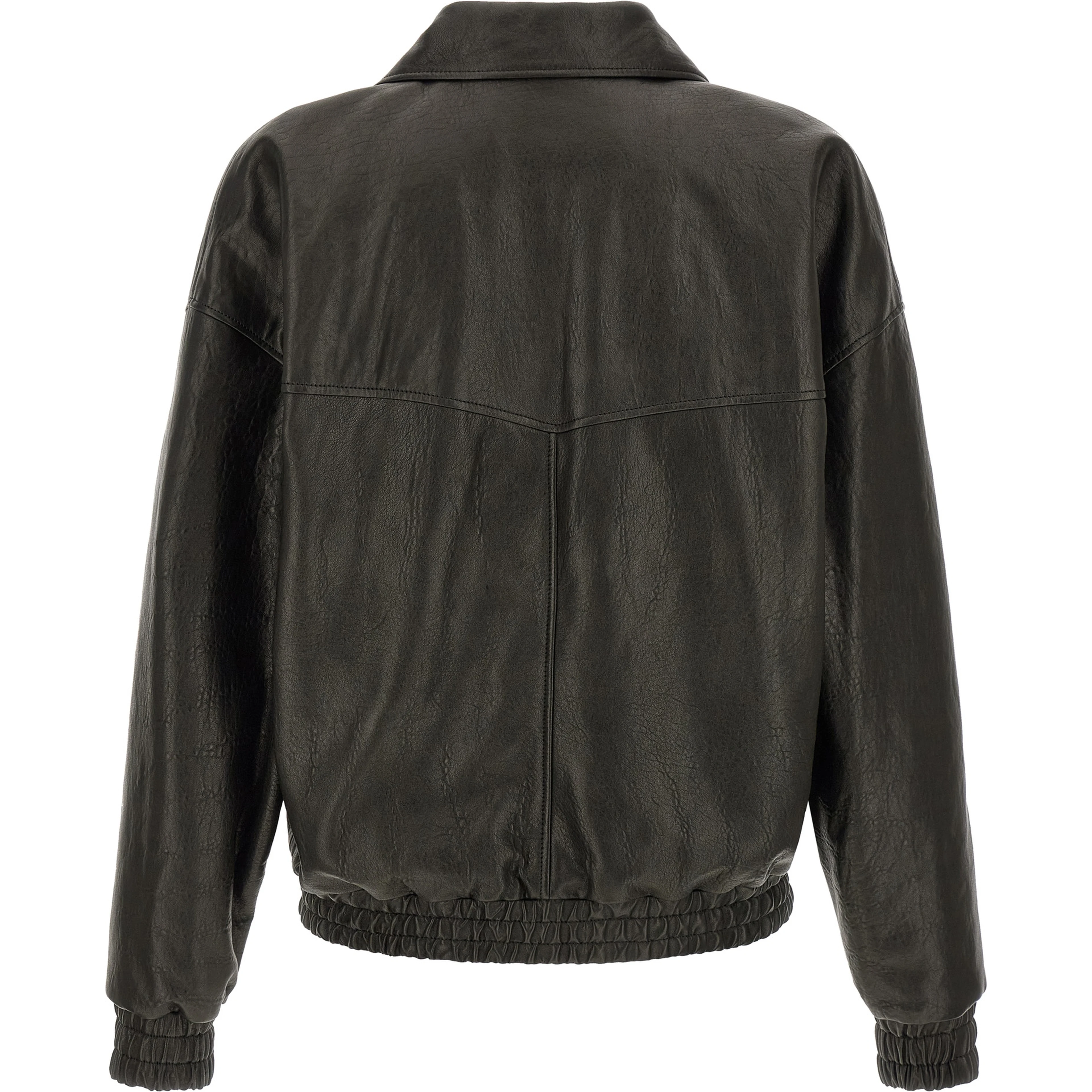 Black Lamb Leather Leather Jacket