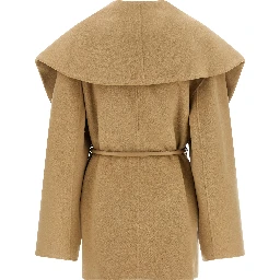Beige Wool Coat