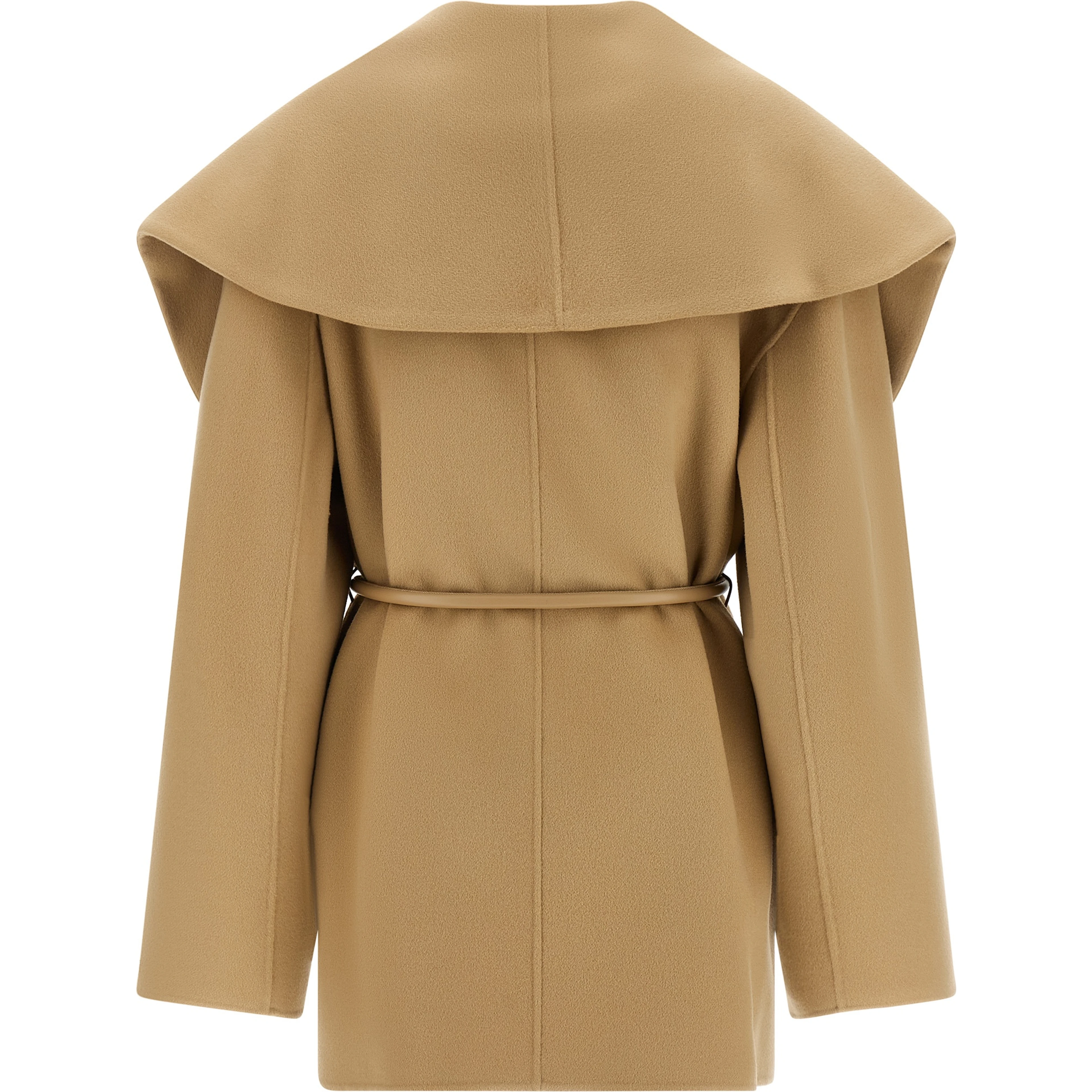 Beige Wool Coat