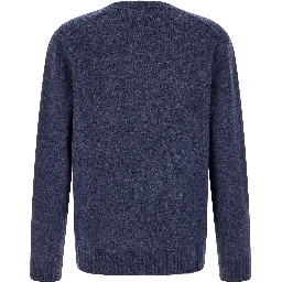 Blue Wool Cardigan