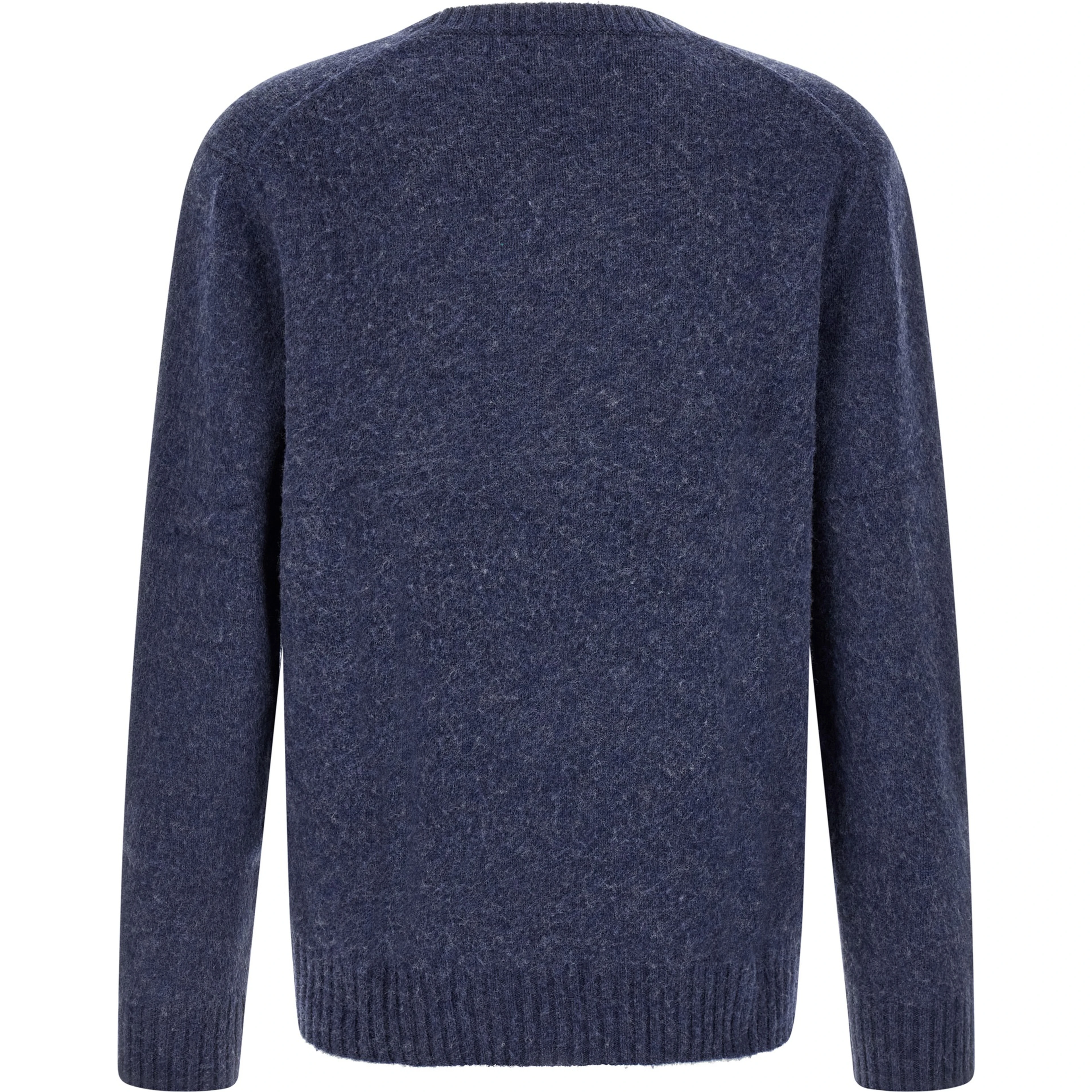 Blue Wool Cardigan