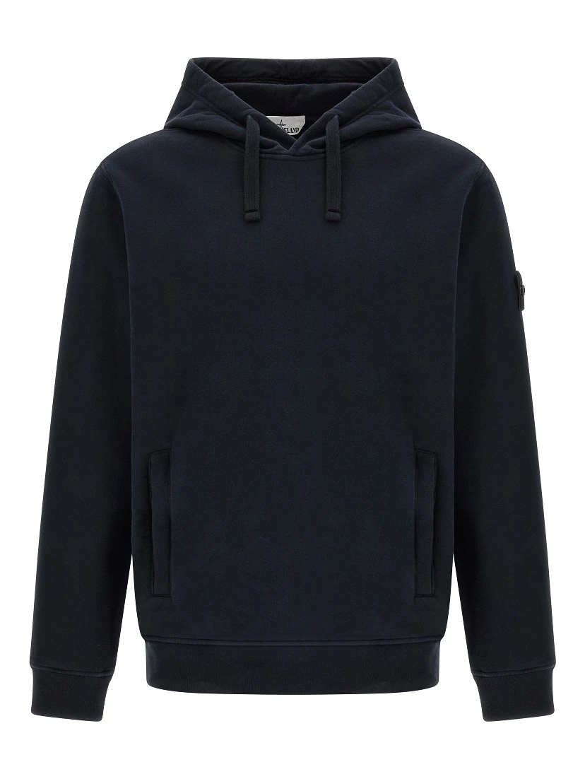 Blue Cotton Sweatshirt