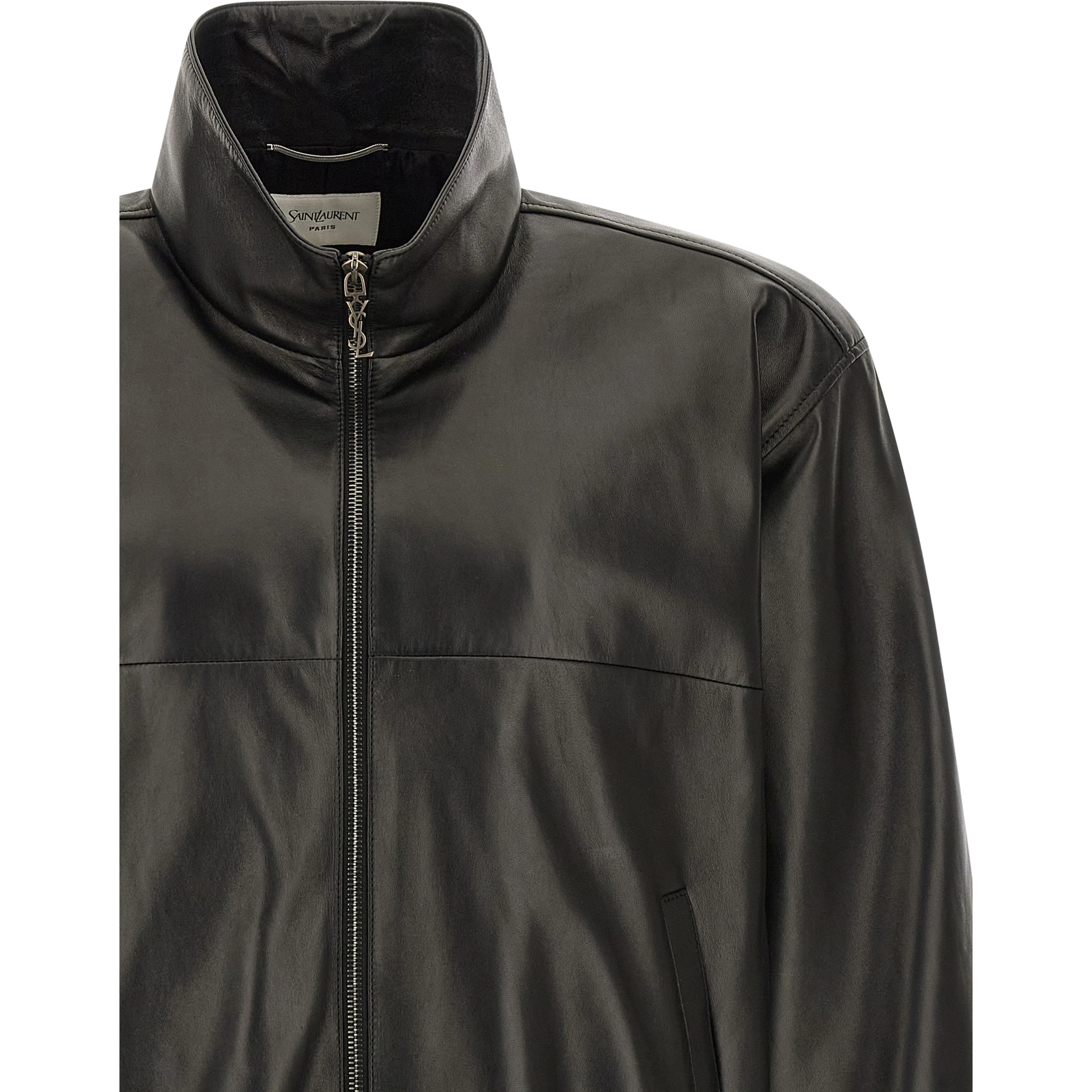 Black Lamb Leather Leather Jacket