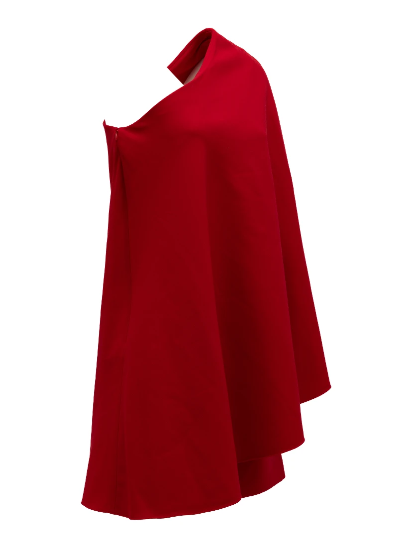Deep Red Short Cocktail Dress