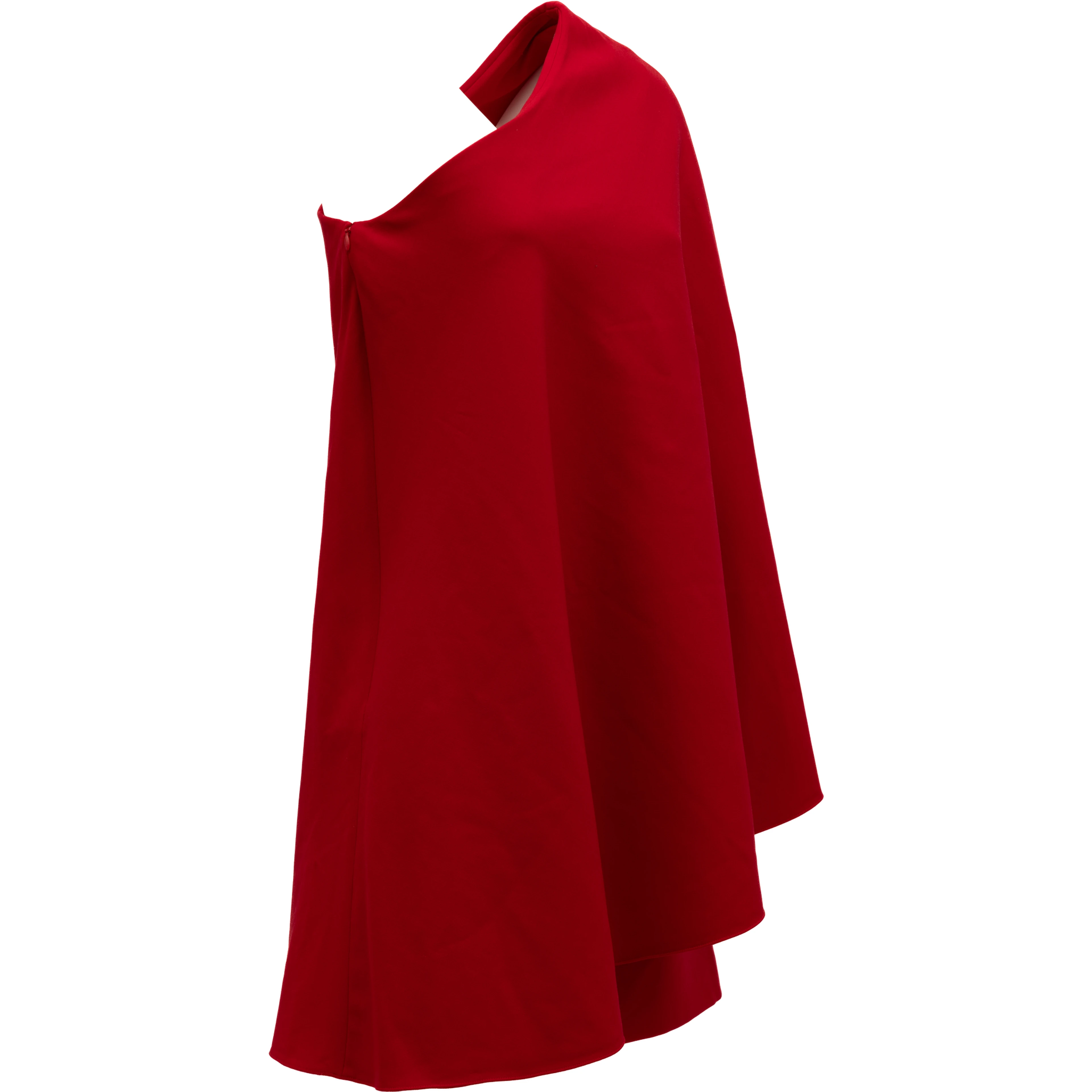 Deep Red Short Cocktail Dress