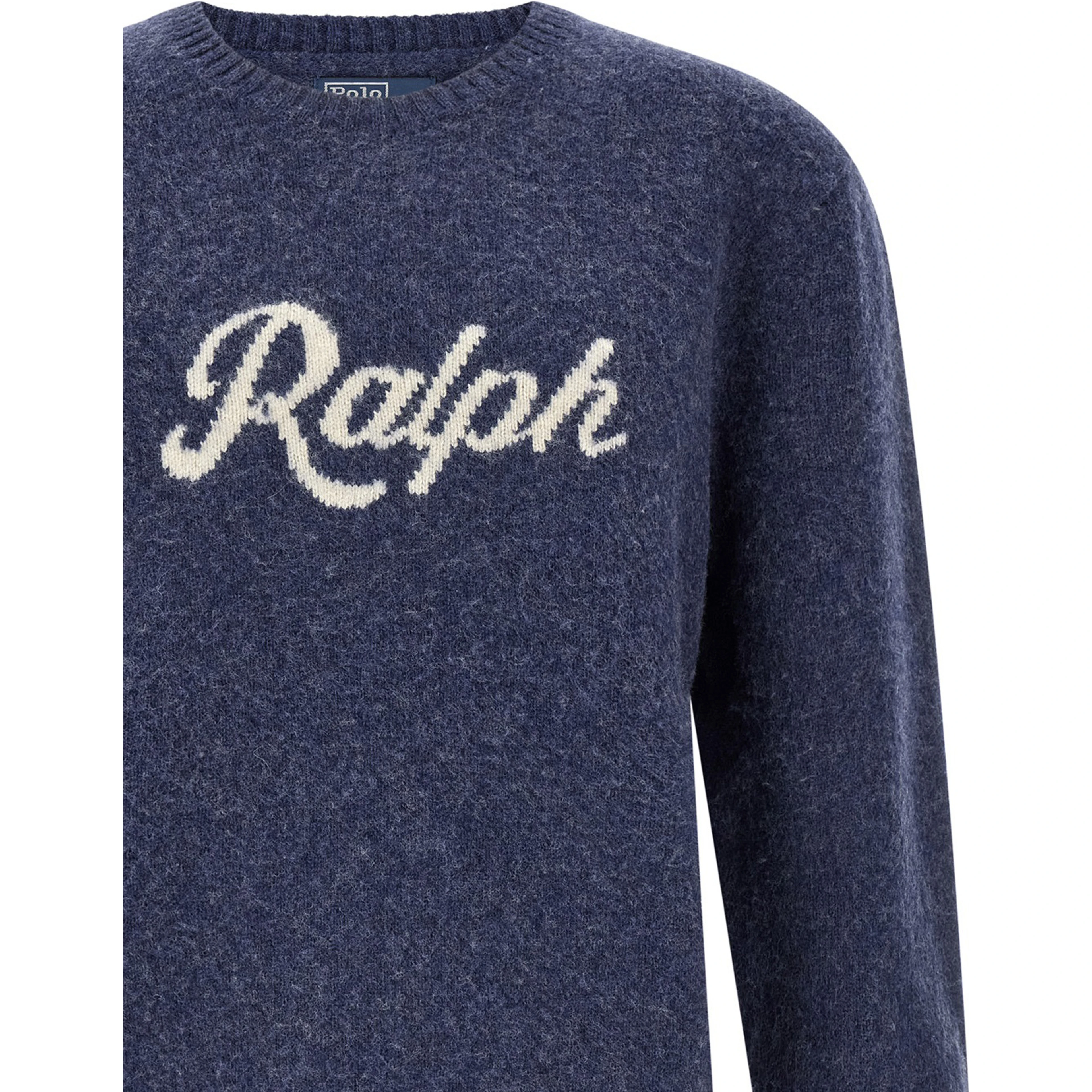 Blue Wool Cardigan