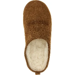 Brown Calfskin Mules