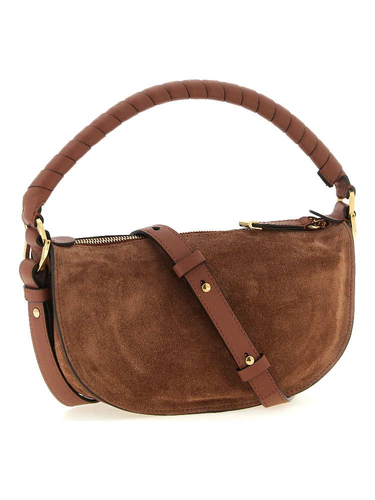 Brown Calfskin Shoulder Bag alternative