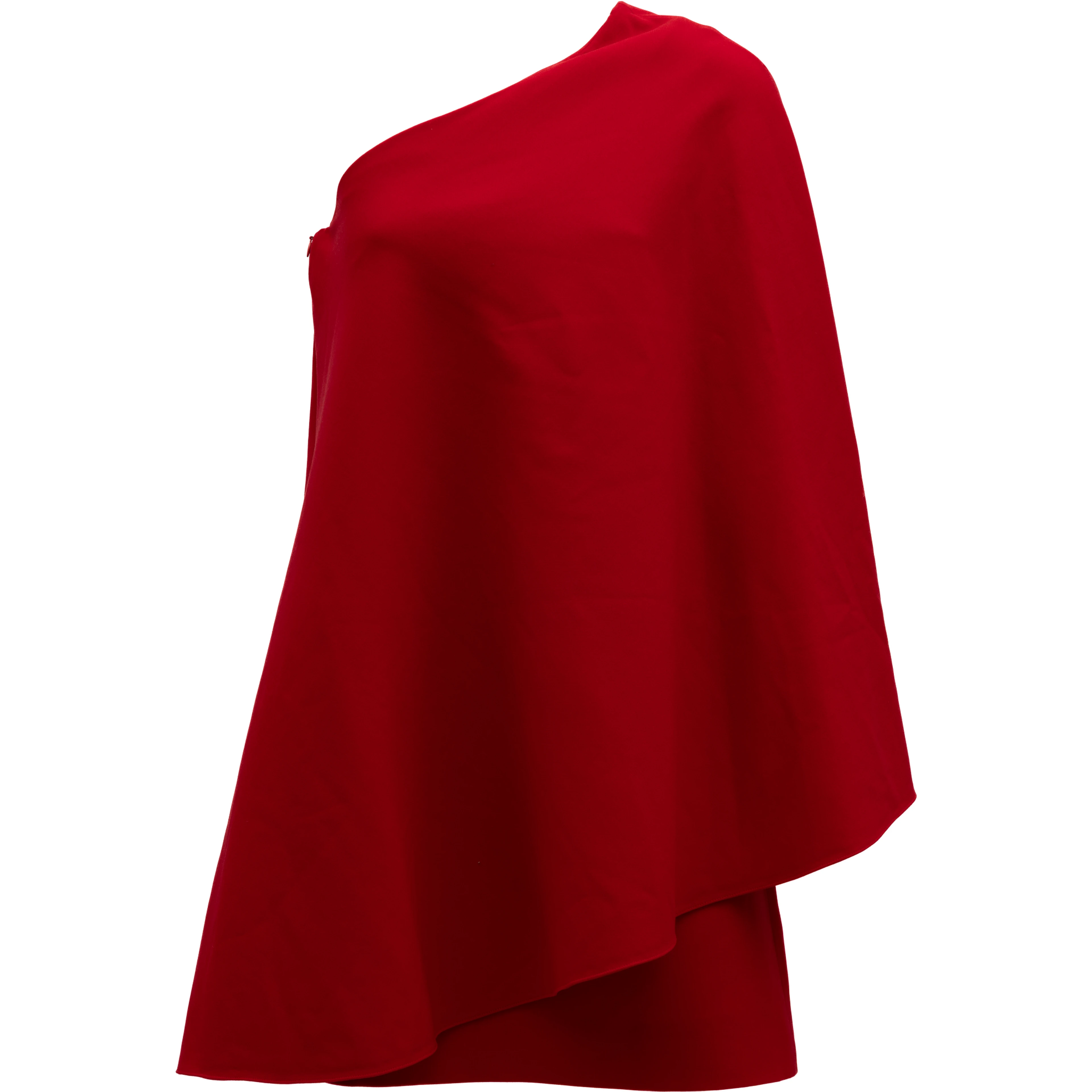 Deep Red Short Cocktail Dress