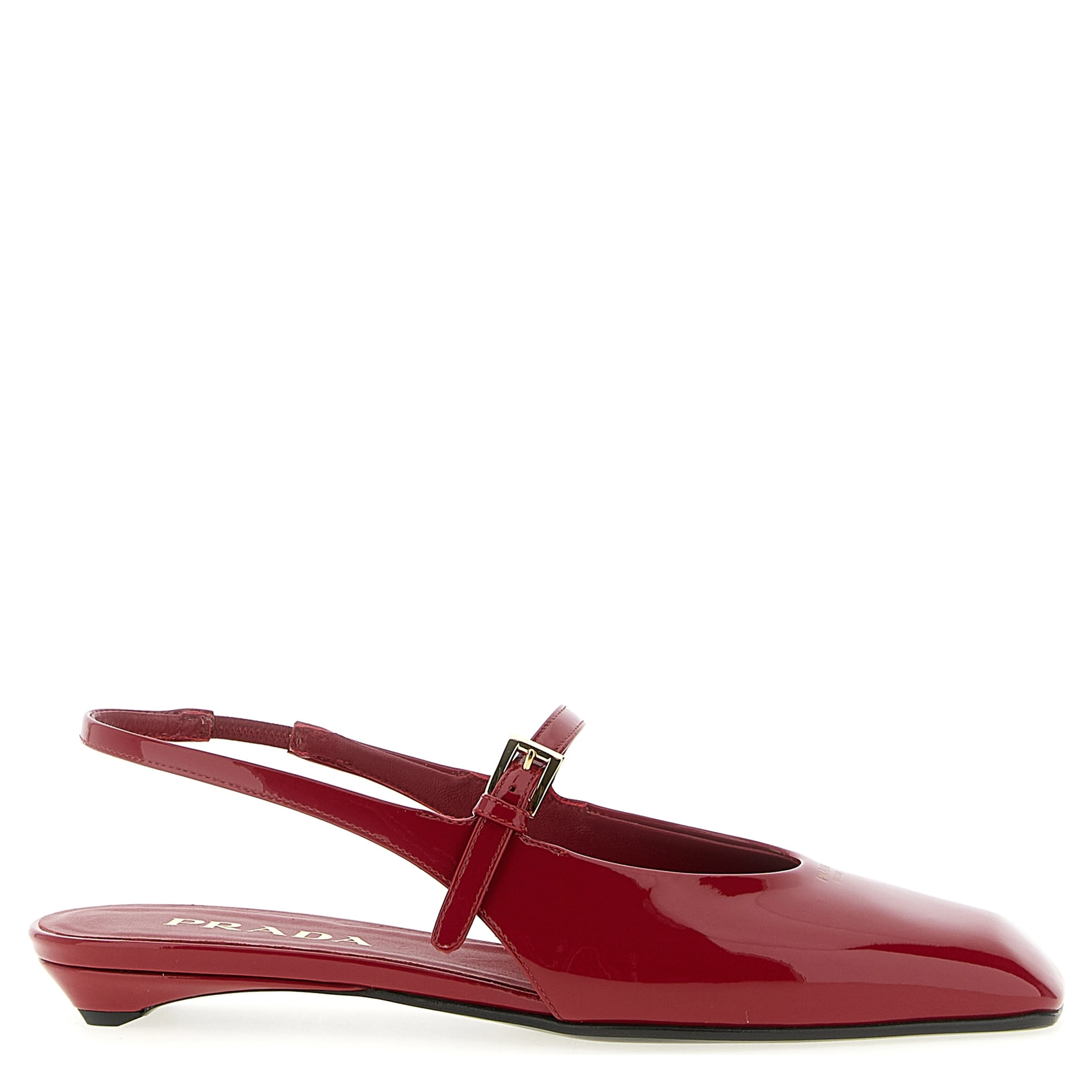 Multicolor Calfskin Ballet Flats