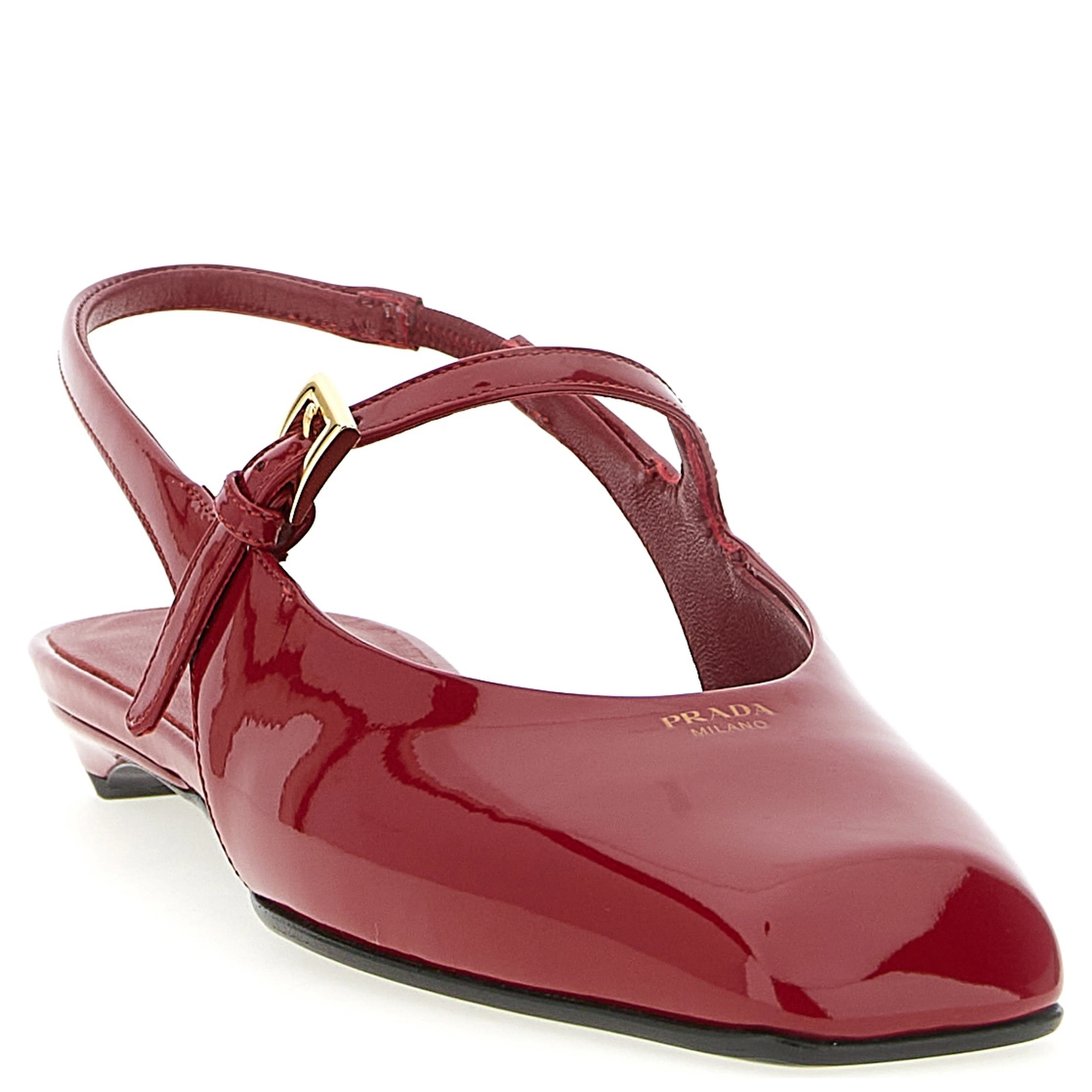 Multicolor Calfskin Ballet Flats