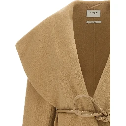 Beige Wool Coat