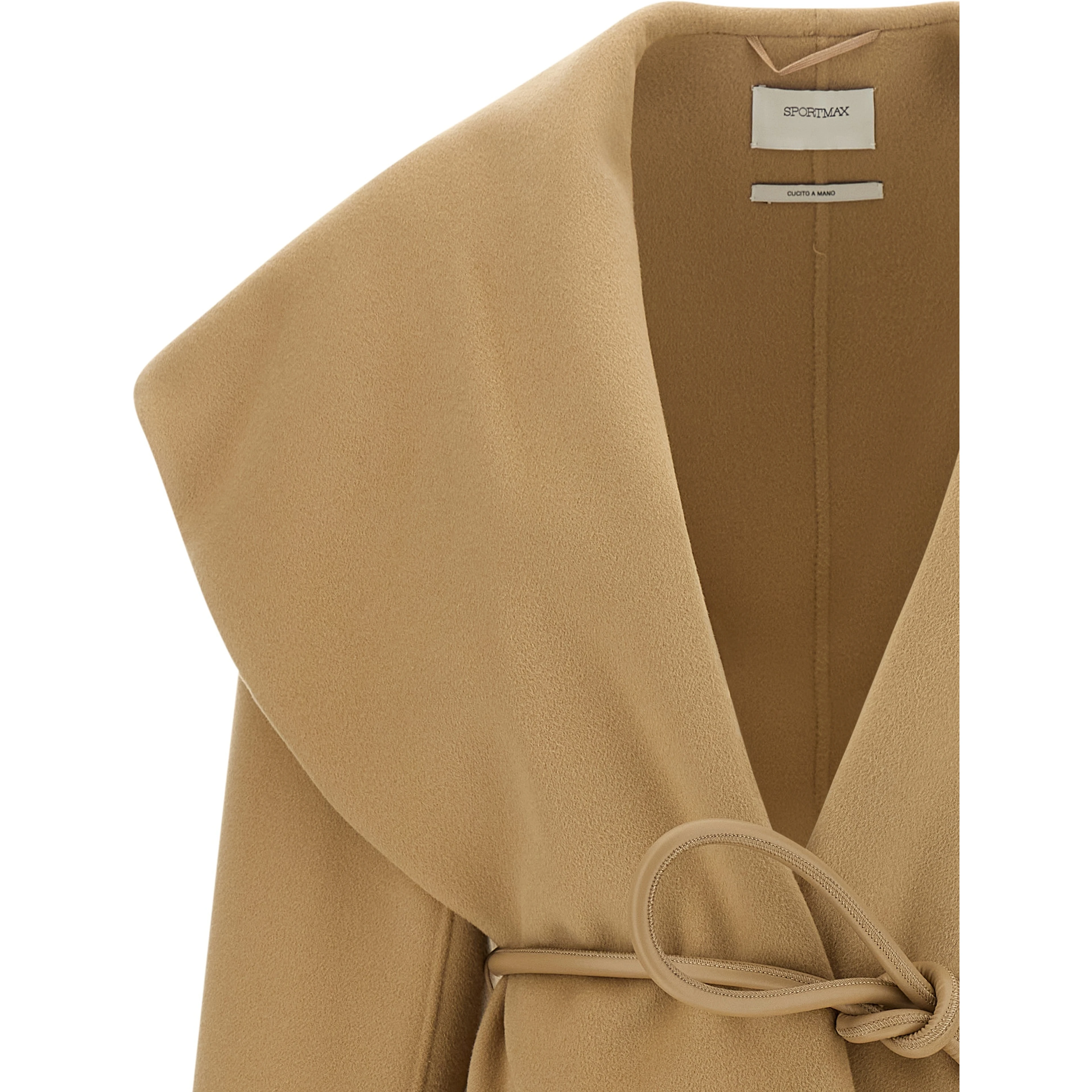 Beige Wool Coat