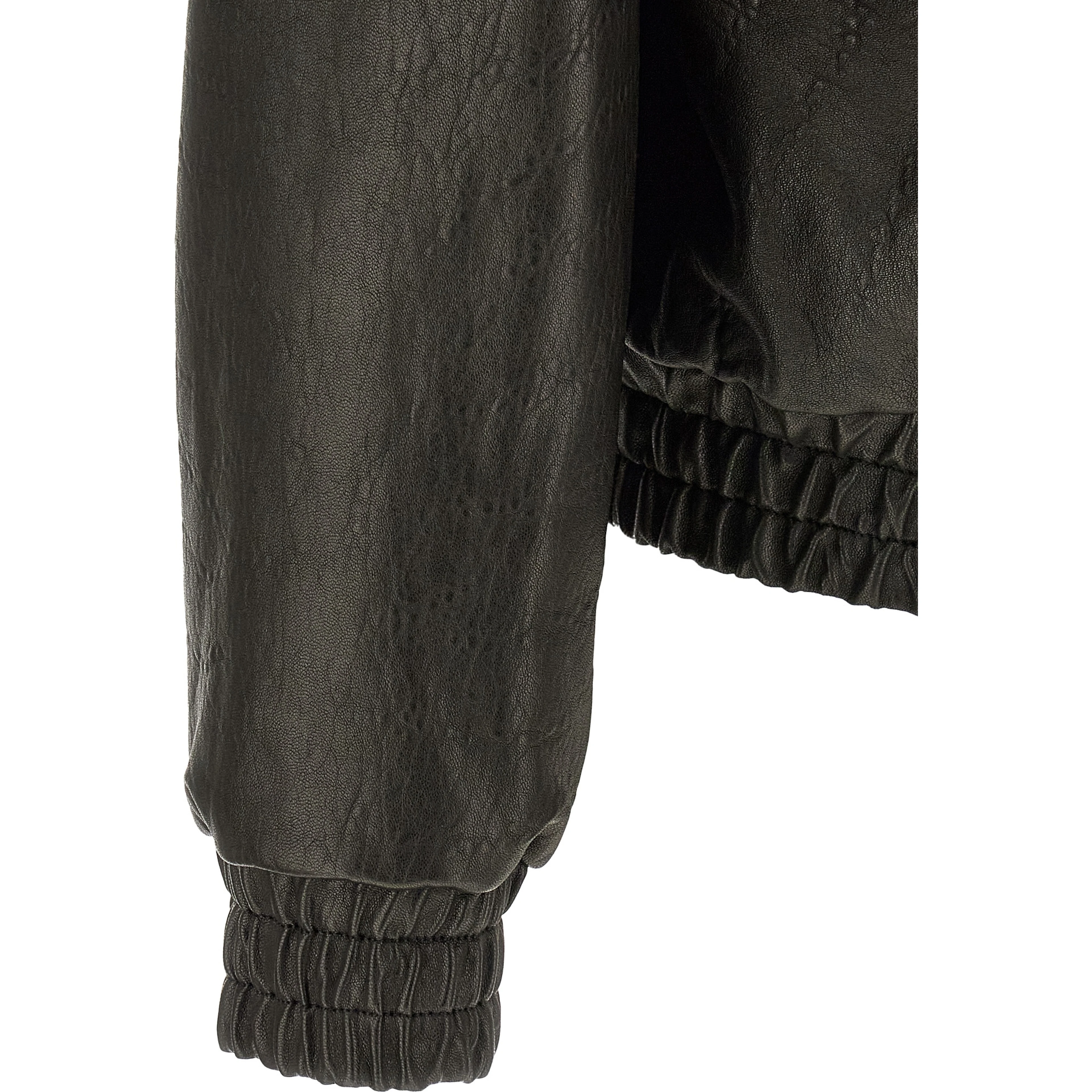 Black Lamb Leather Leather Jacket