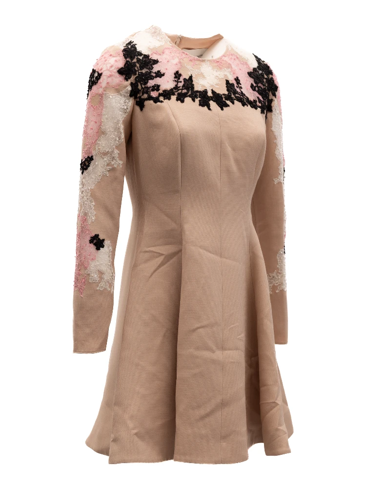 Beige Lace Cocktail Dress alternative