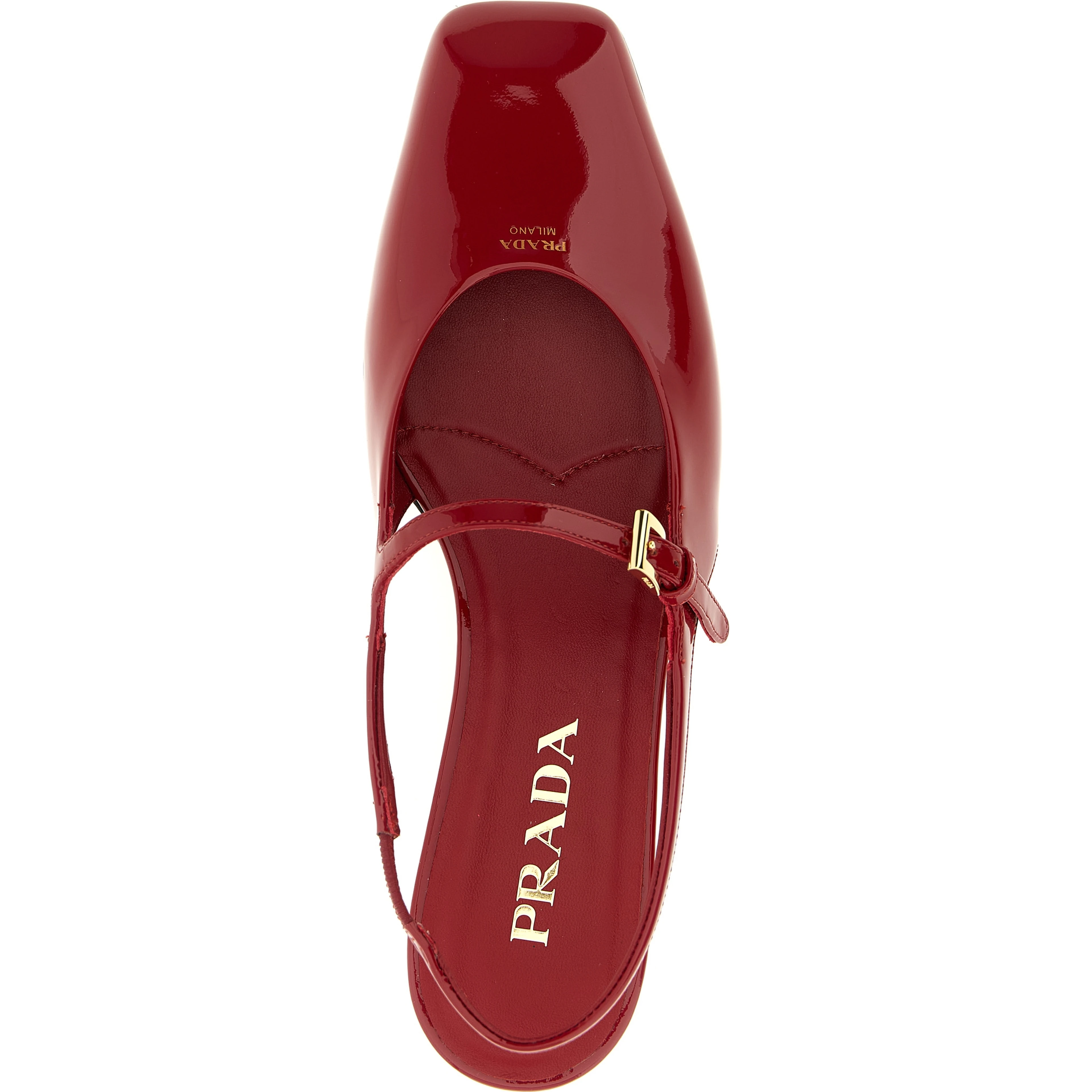 Multicolor Calfskin Ballet Flats