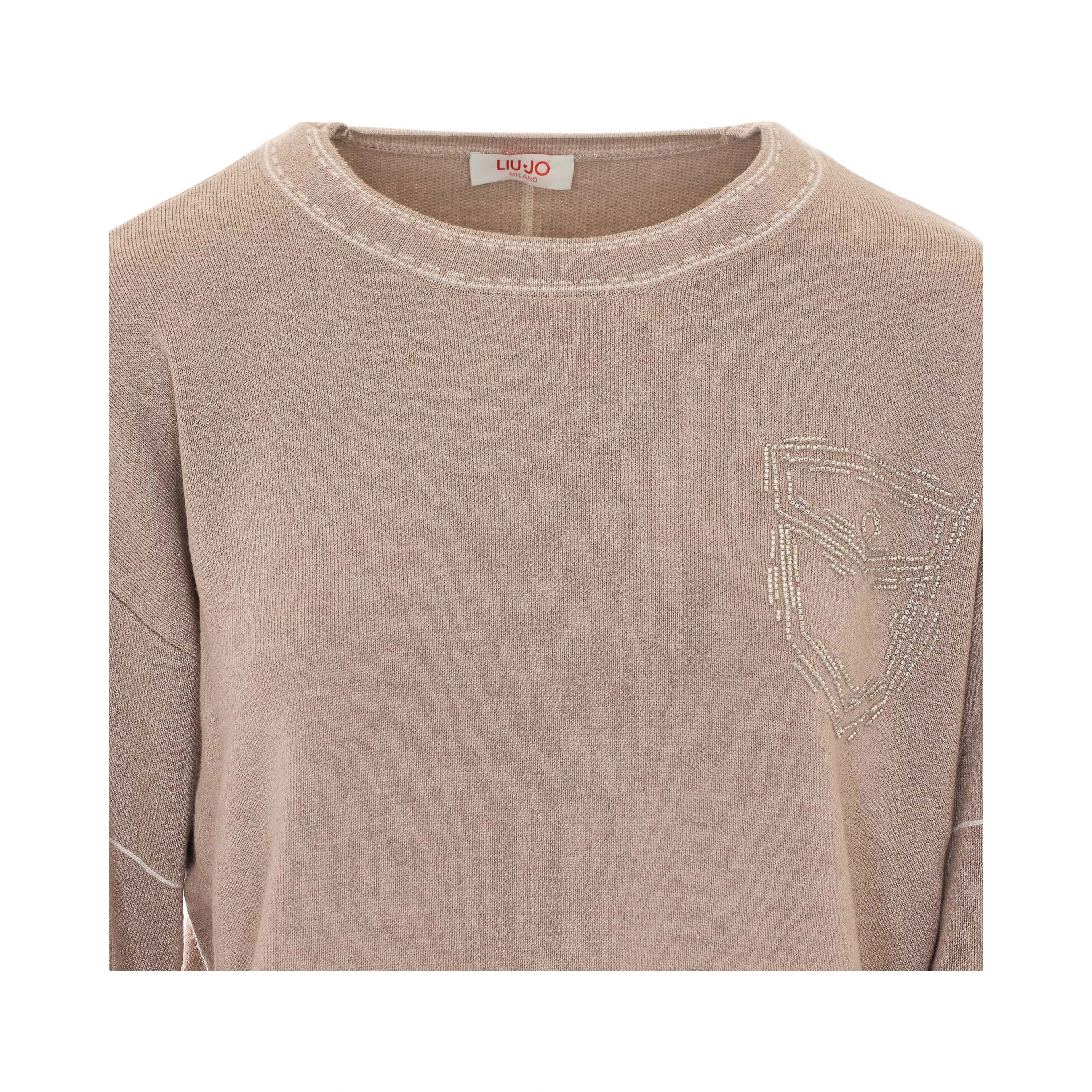 Liu Jo Sweaters Beige