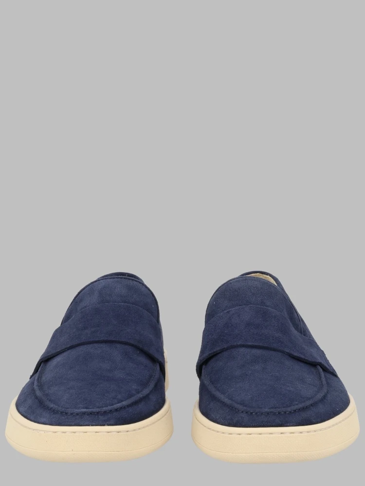 suede boat loafers