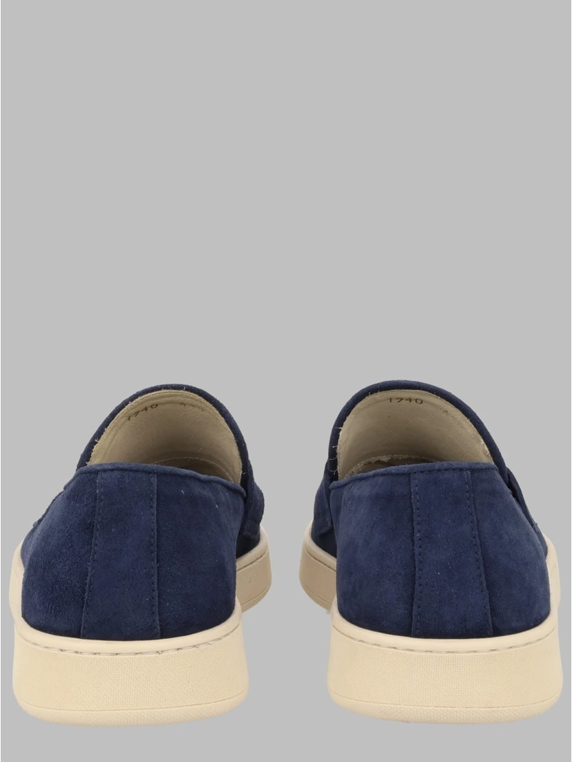 suede boat loafers