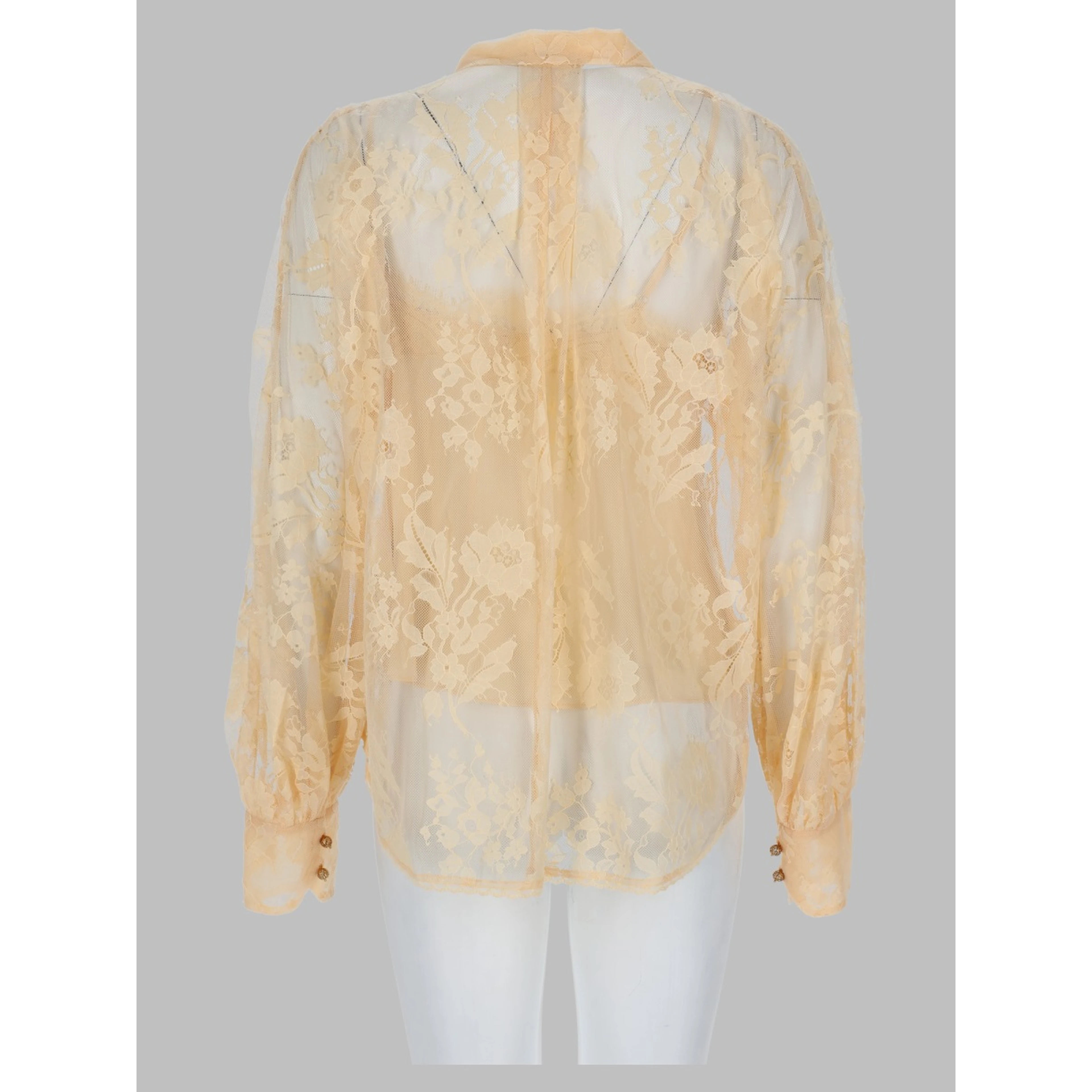 Blusa in Pizzo con Lavallière Valiant