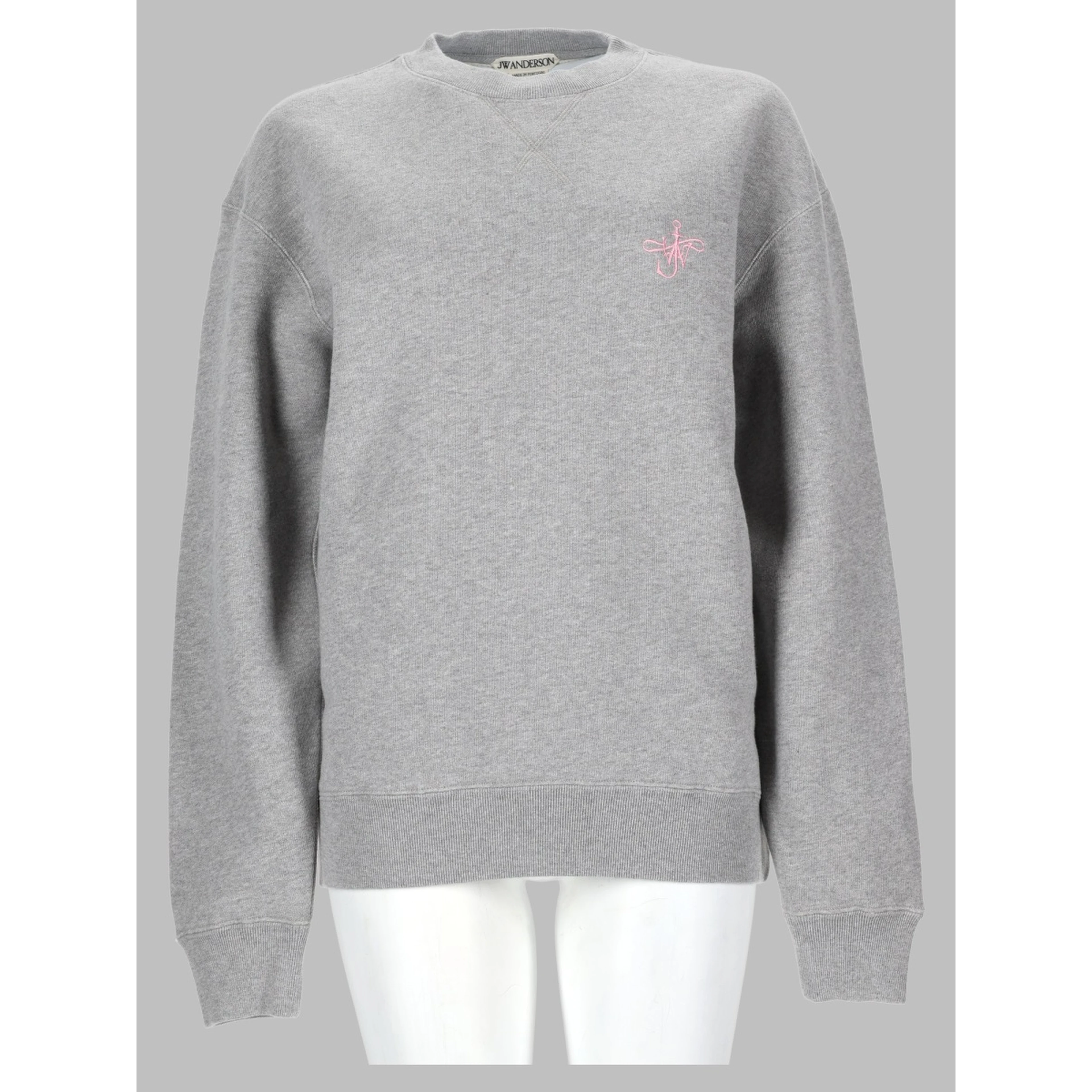 felpa con logo ricamato "anchor"