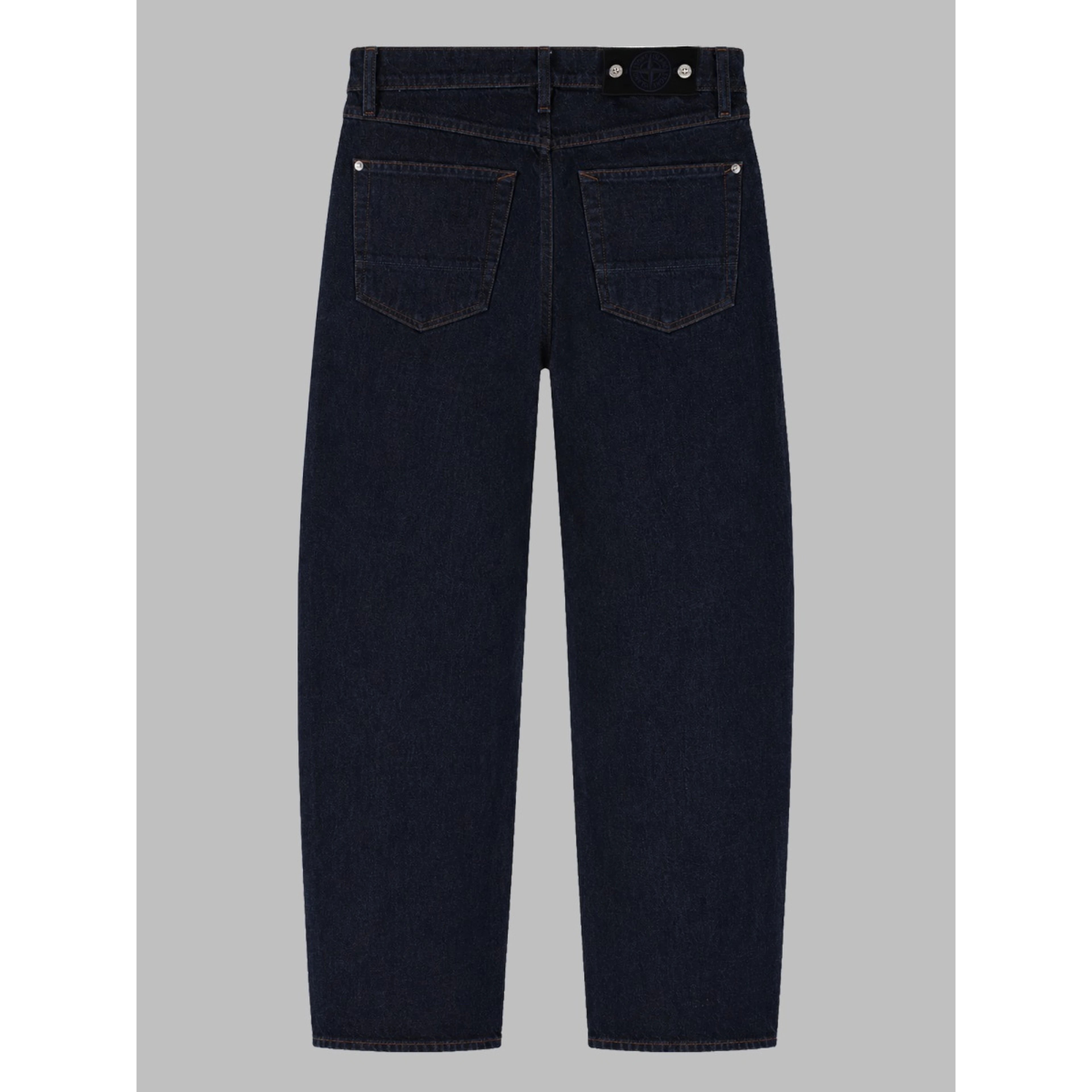 jeans in denim di cotone