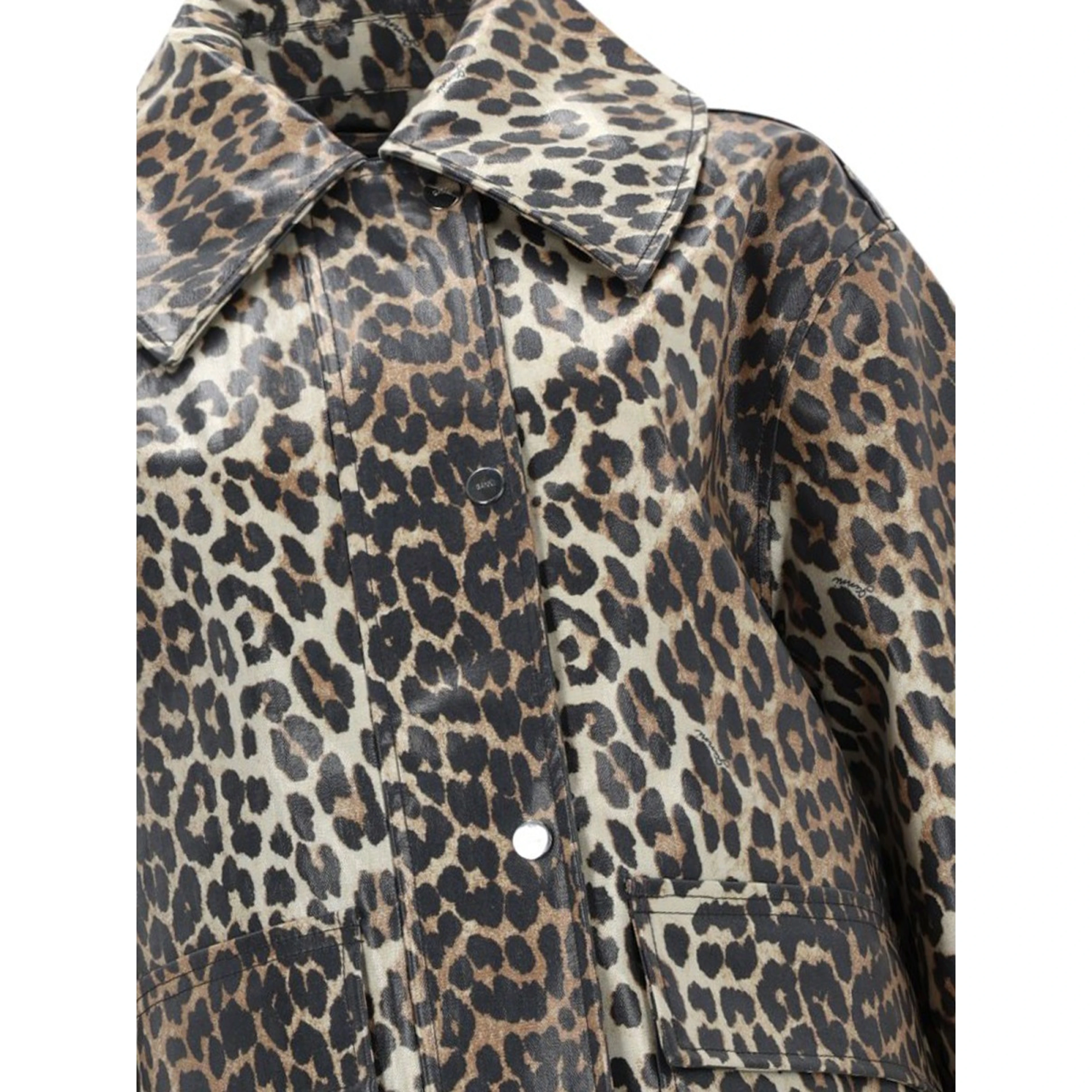 LAMINATED ANIMAL JACKET