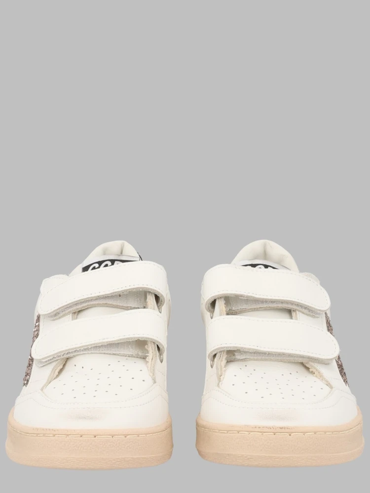 ball star strap leather upper toe strap heel and spur laminated star