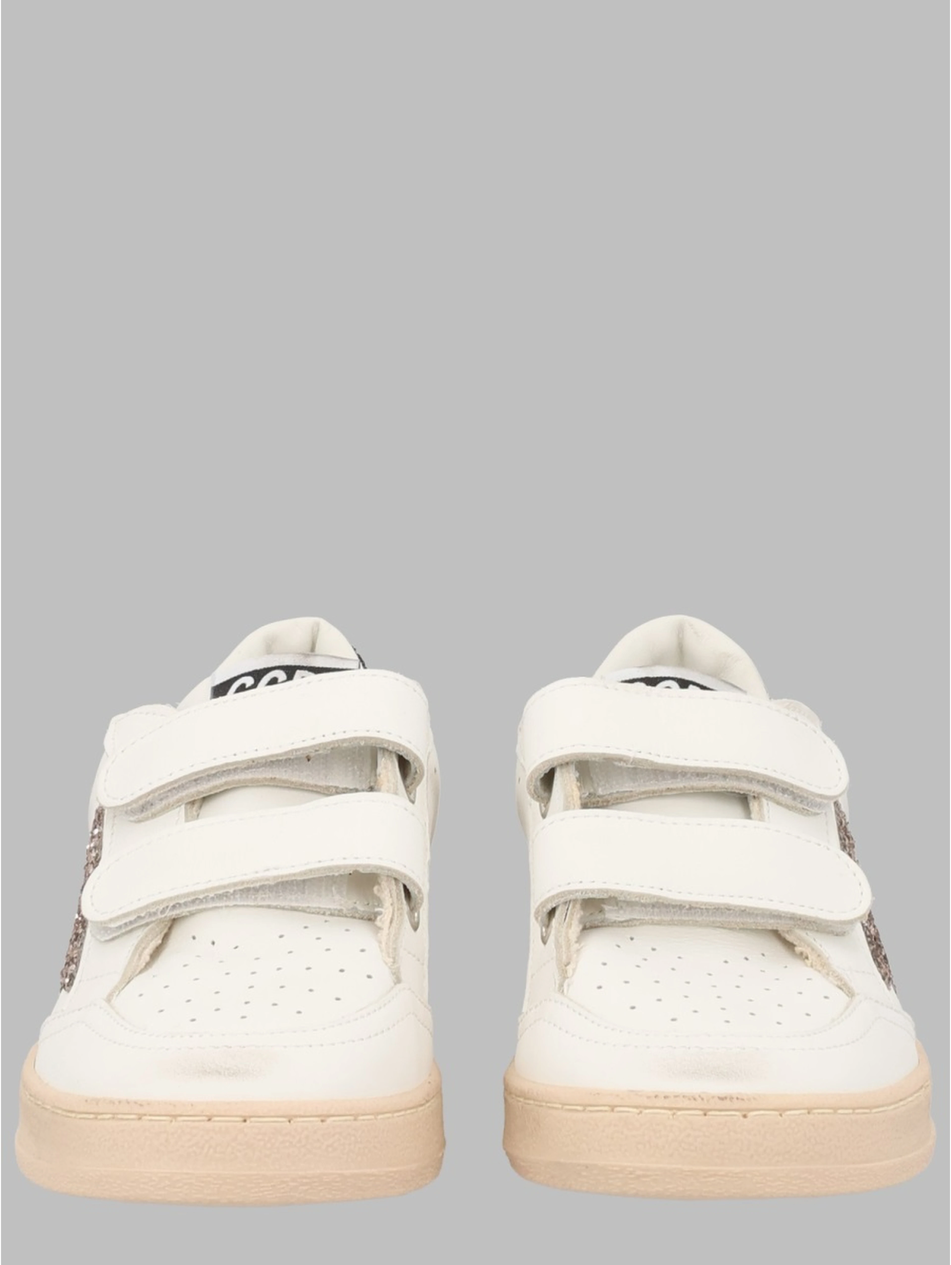 ball star strap leather upper toe strap heel and spur laminated star