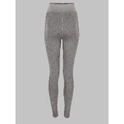 leggings senza cuciture con motivo monogram
