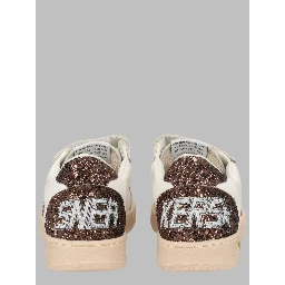 ball star strap leather upper toe strap heel and spur laminated star