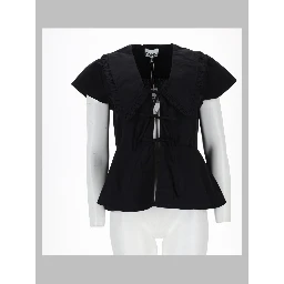 Blusa In Popeline Di Cotone