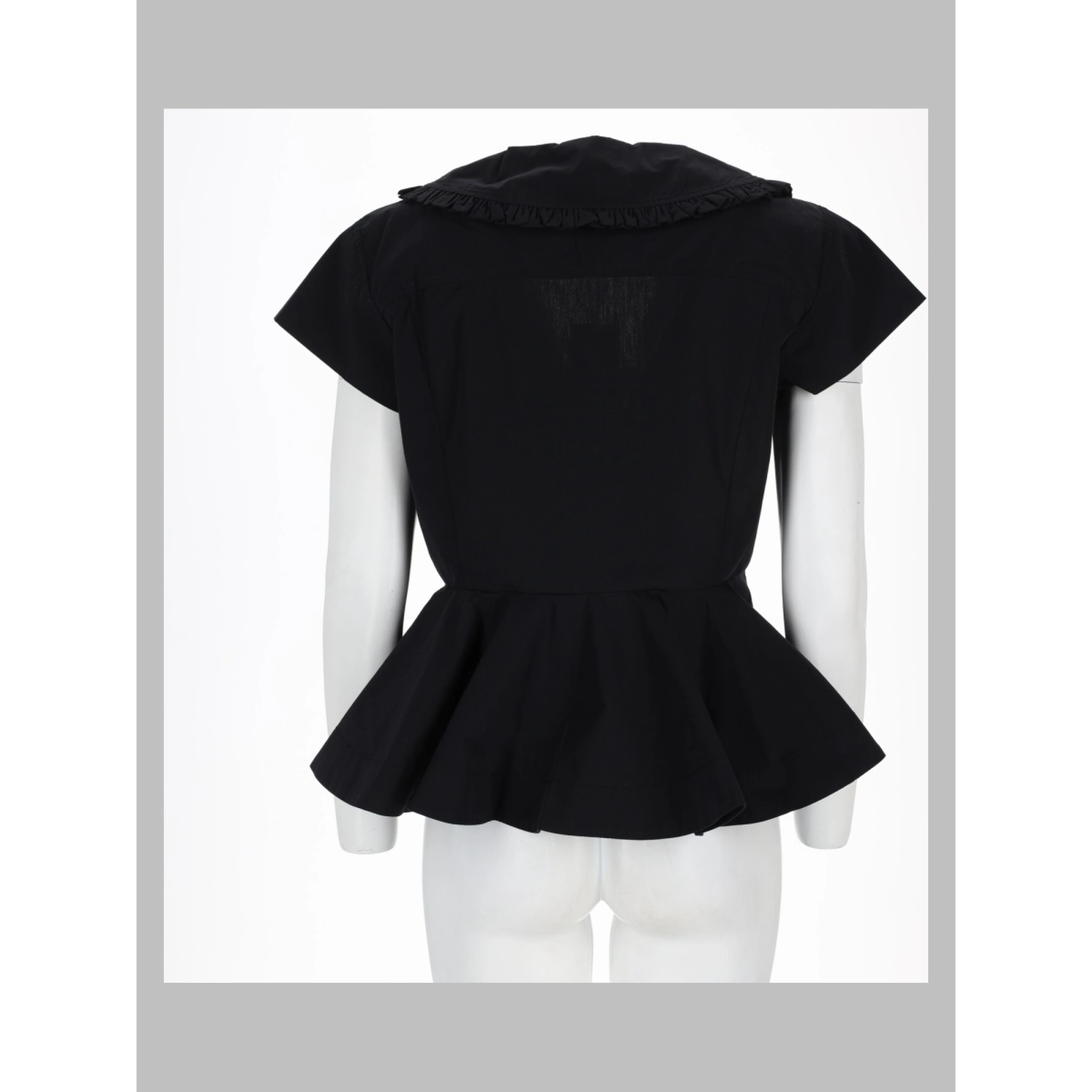 Blusa In Popeline Di Cotone