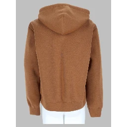 felpa con zip e cappuccio
