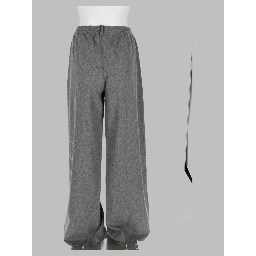 Pantalone Ampio In Lana