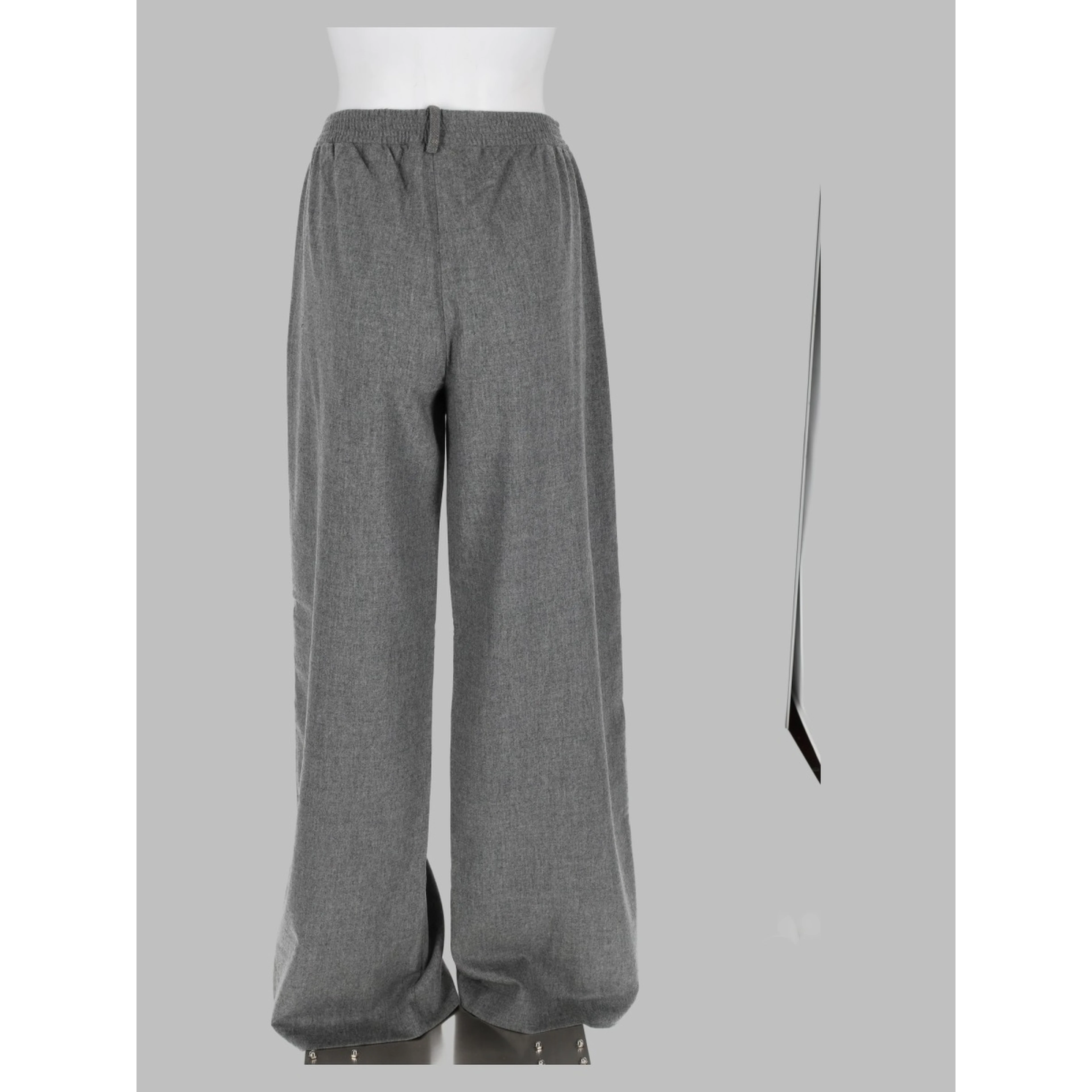 Pantalone Ampio In Lana