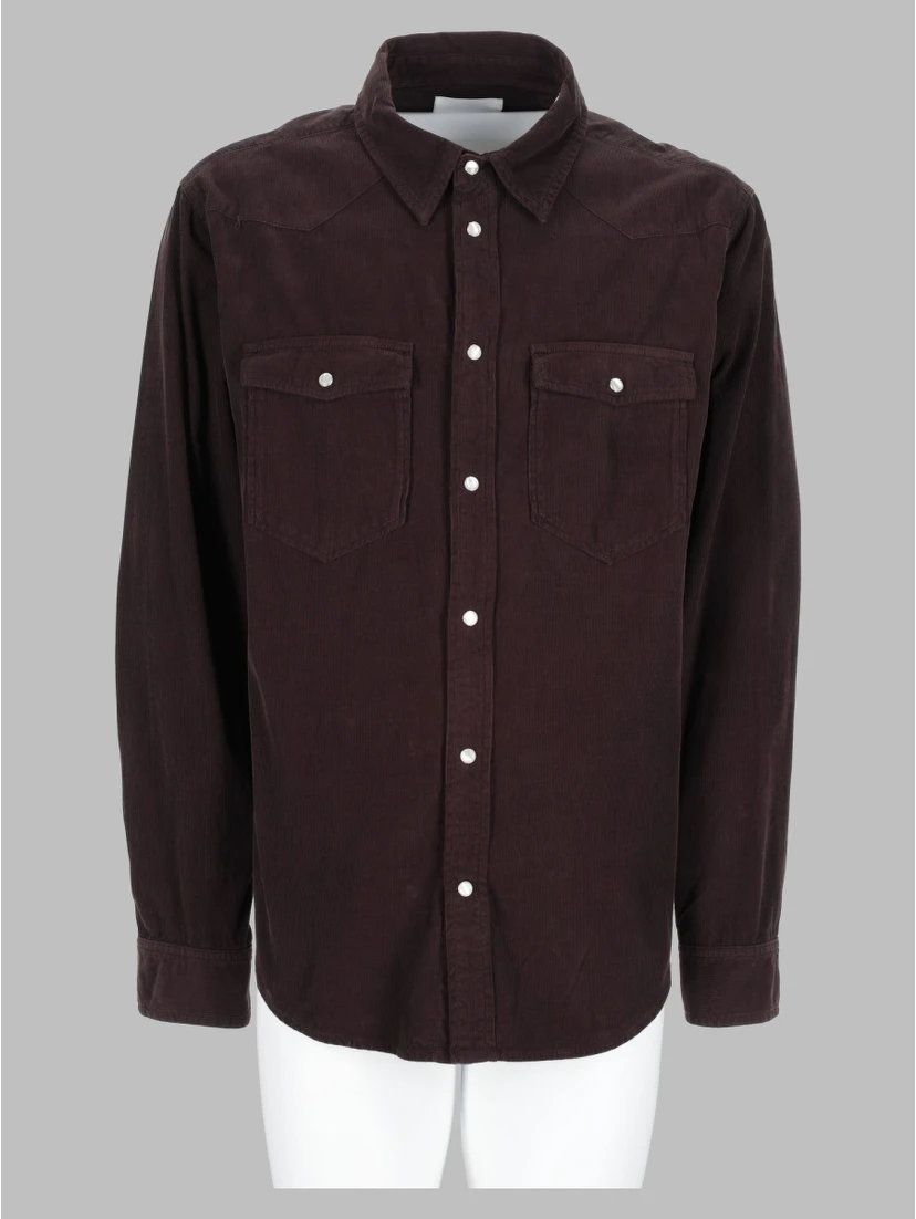 camicia "vasco" in cotone