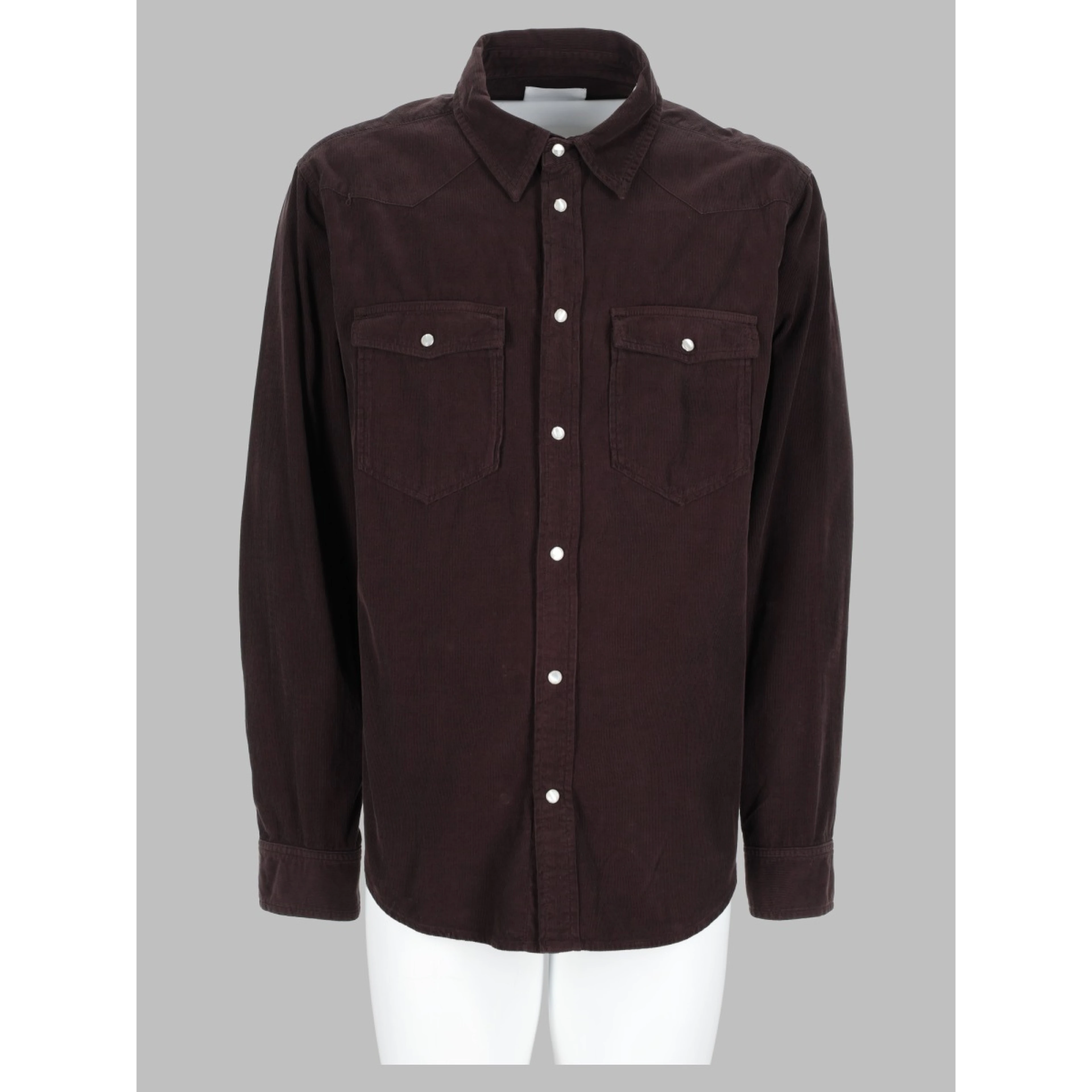 camicia "vasco" in cotone