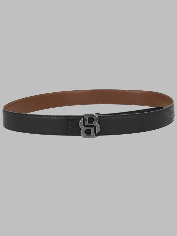 Cintura Reversibile "B Icon" Con Logo
