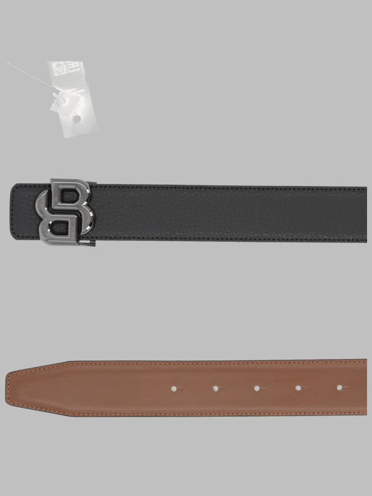 Cintura Reversibile "B Icon" Con Logo alternative