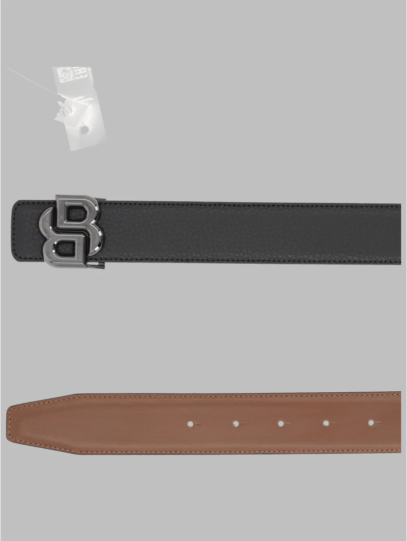 Cintura Reversibile "B Icon" Con Logo