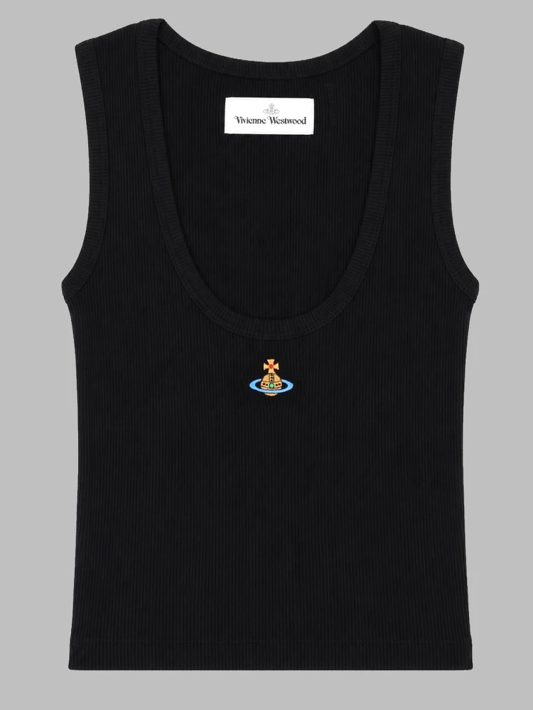 TOP CROPPED A COSTE CON LOGO