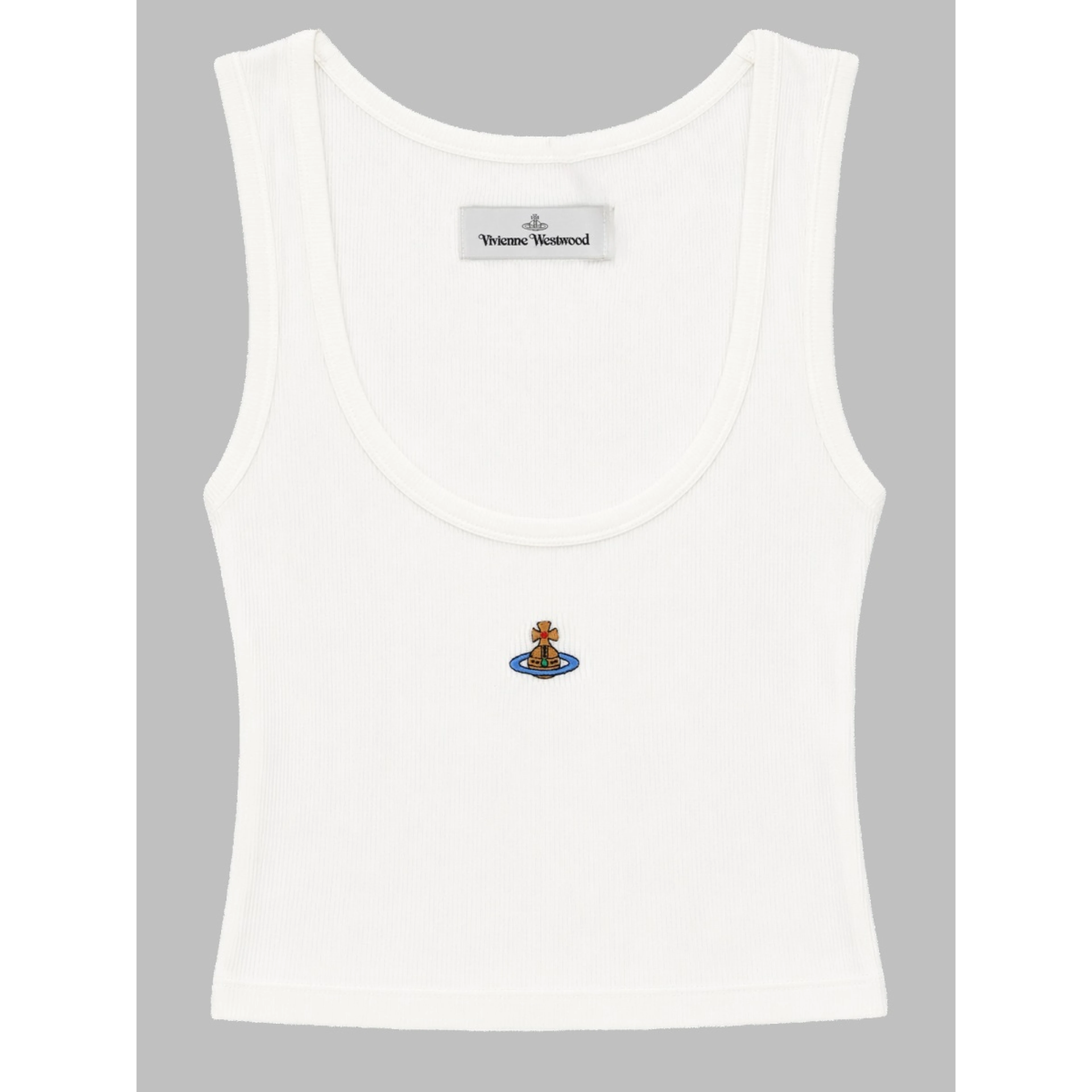 TOP CROPPED A COSTE CON LOGO