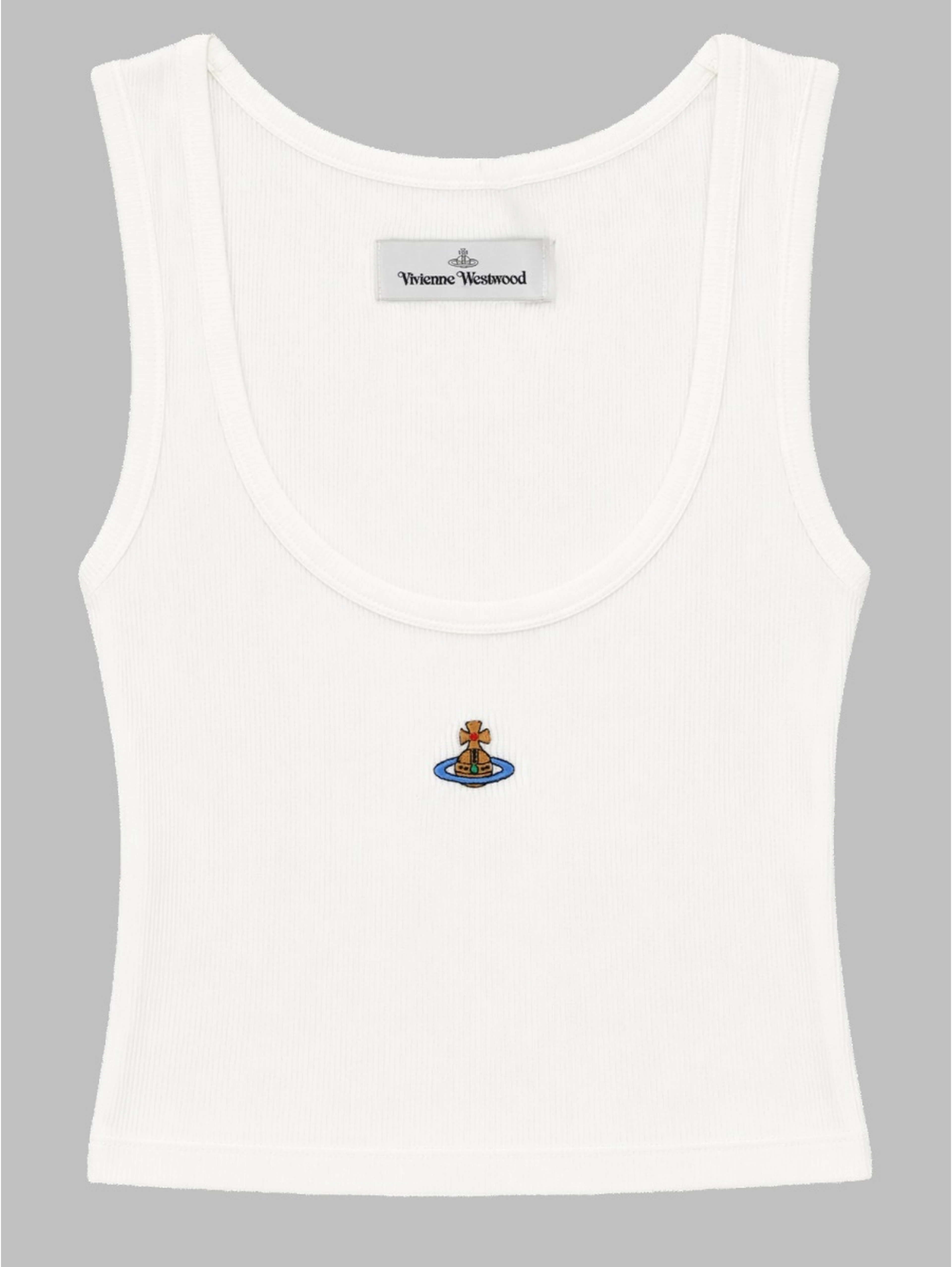 TOP CROPPED A COSTE CON LOGO