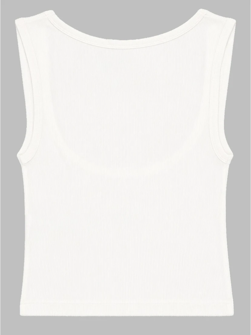 TOP CROPPED A COSTE CON LOGO