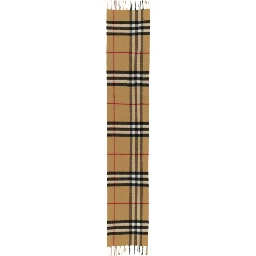 CASHMERE CHECK SCARF
