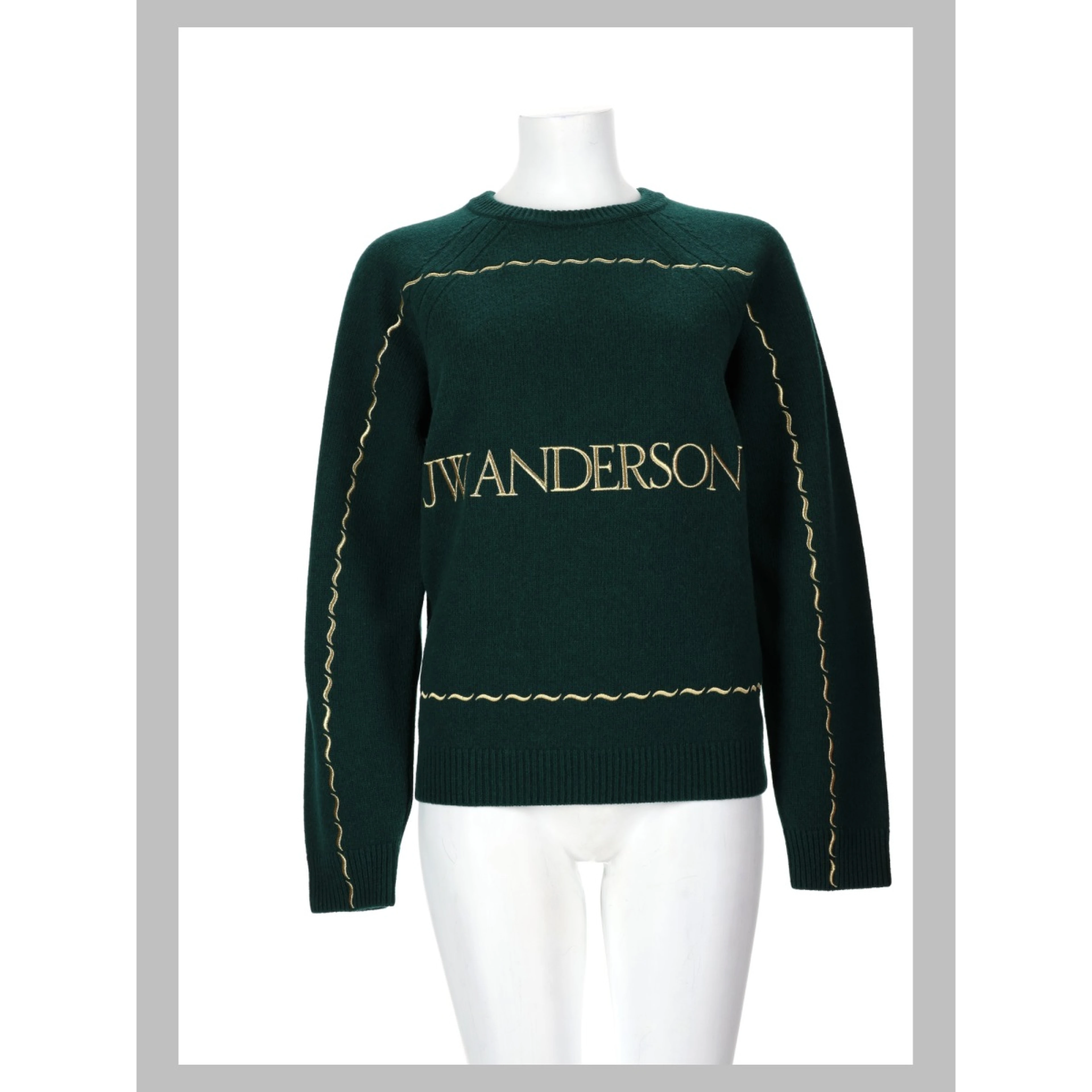 maglia con logo ricamato