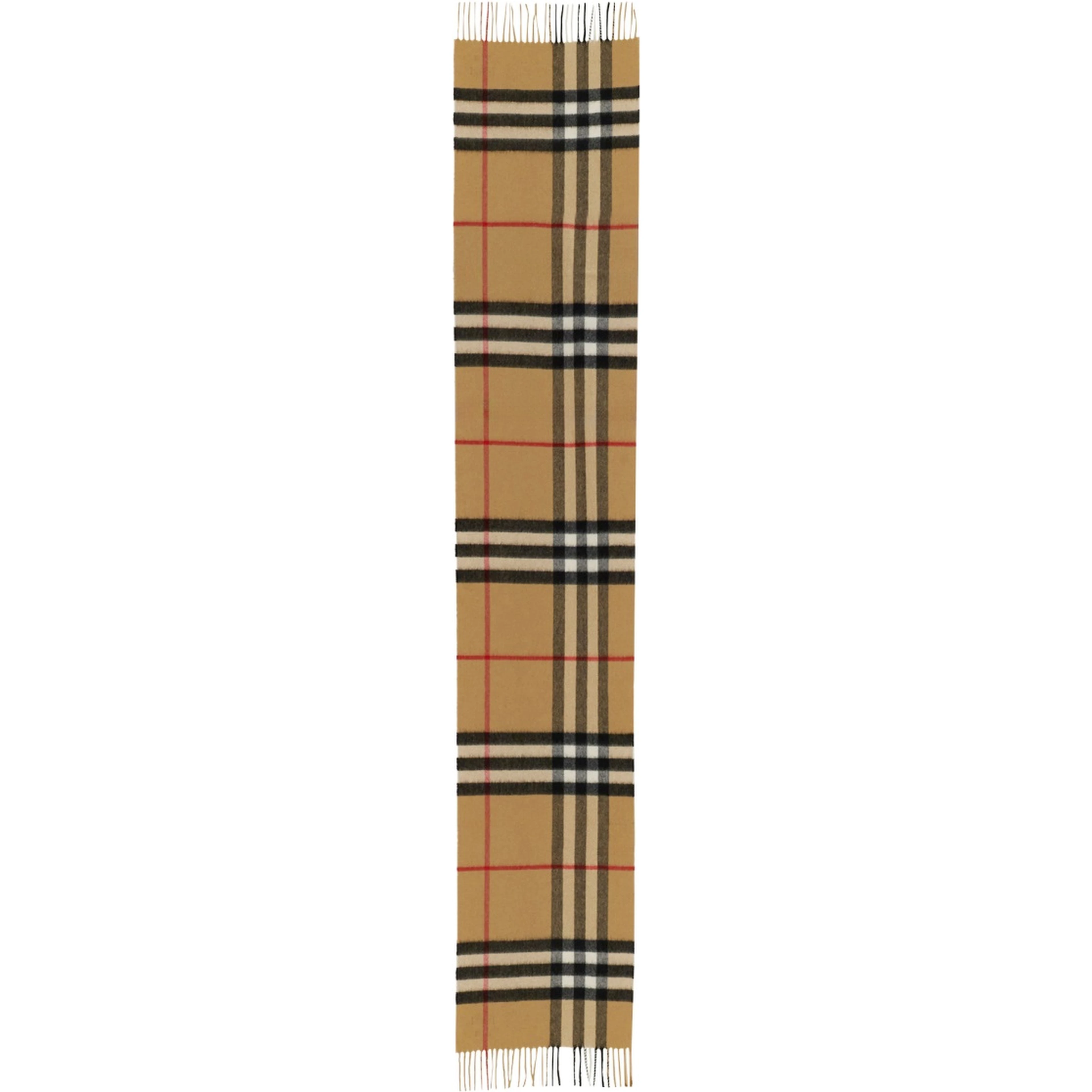 CASHMERE CHECK SCARF