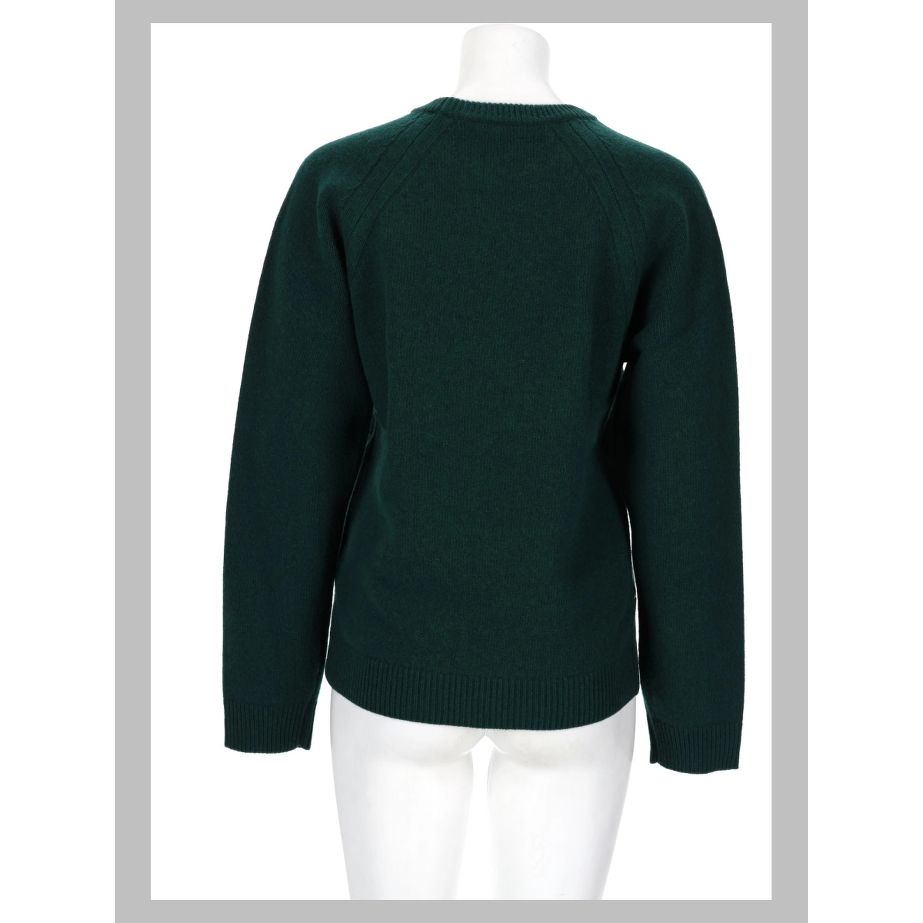 maglia con logo ricamato